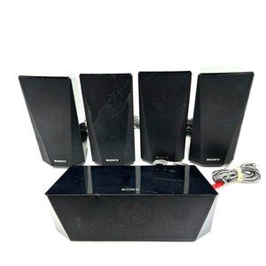5 Pieces Sony Front Rear Center Surround Speakers Set SS TSB122 CTB122